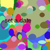 set a date